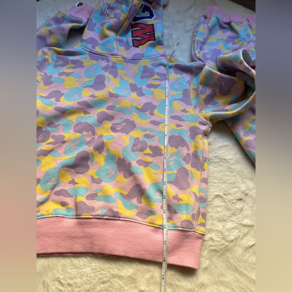 Bape Kids Pastel Camo Shark Hoodie set - Pink, Lavender, Yellow, Mint - Picture 9 of 10